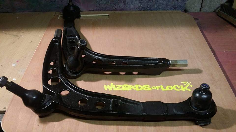 Extended lower arms for BMW E36/E46