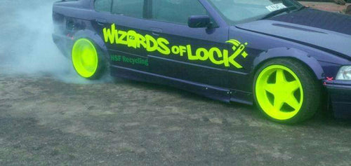 Wizards of lock sticker 300mm